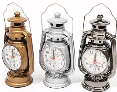 Ancient-style oil lamp alarm clock