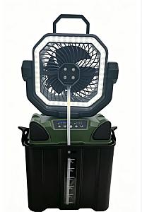 F31 Camping Fan + Spray Only in Green and Orange