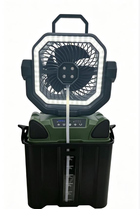 F31 Camping Fan + Spray Only in Green and Orange