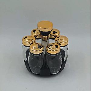 6 set Golden seasoning bottle