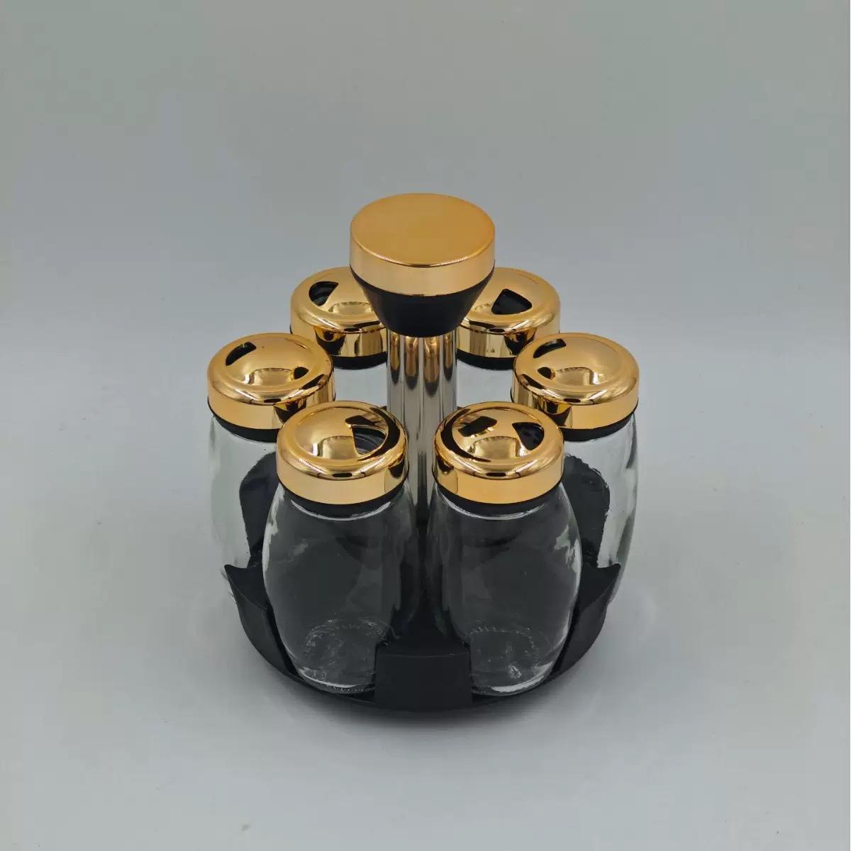 6 set Golden seasoning bottle