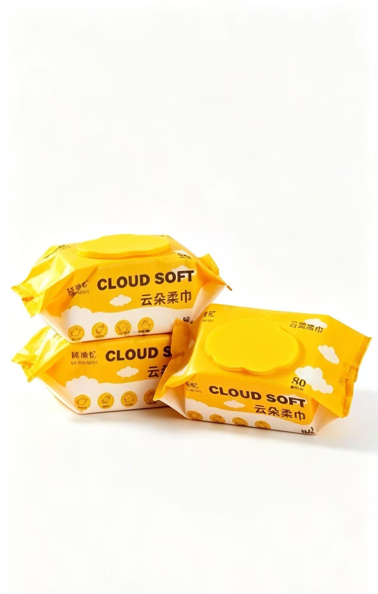 Pure water wipes - 80 pieces