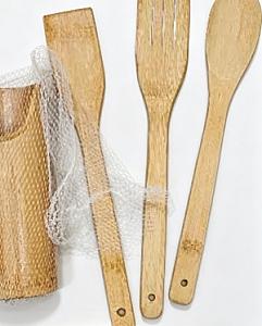 4set wooden spoon