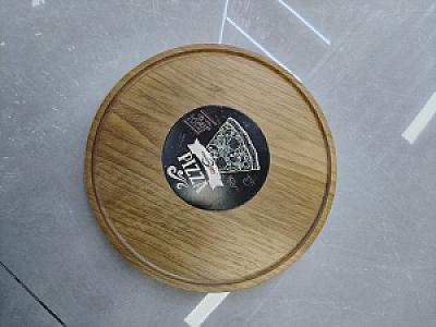 Wooden plate