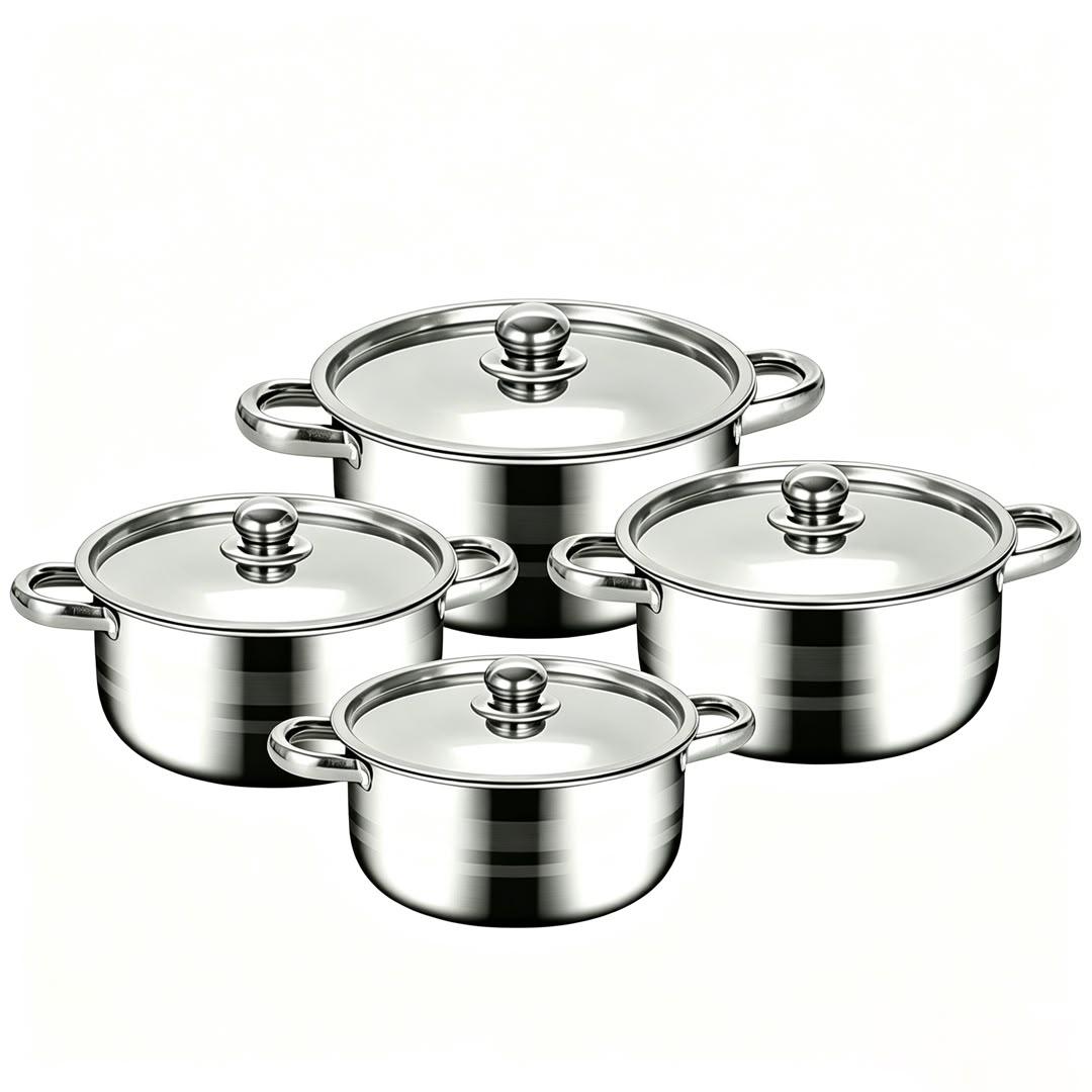 4set stainless steel