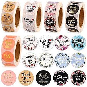 Thank you stickers