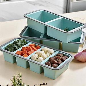 Silicon bowl 2 compartments