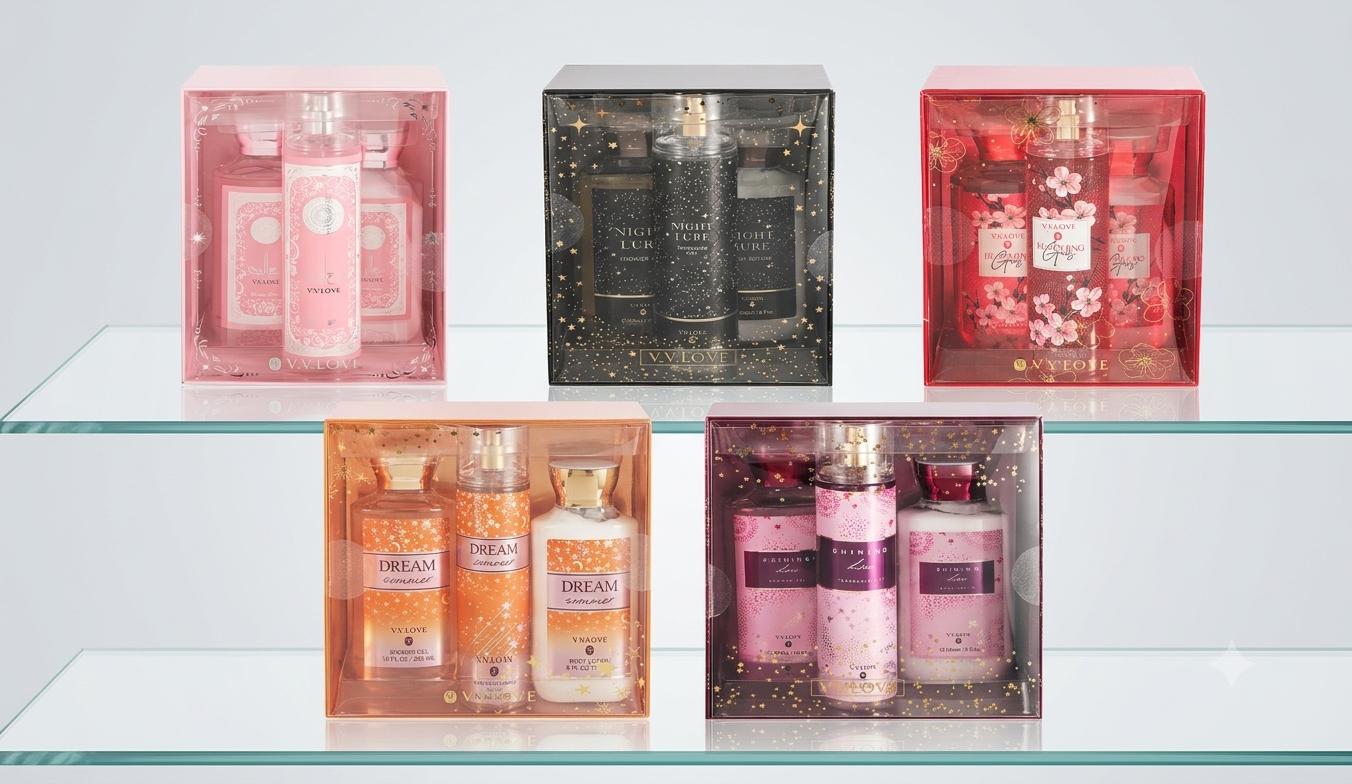 3 Set Square Perfume