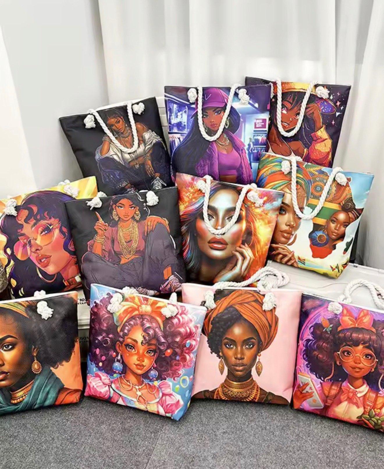 African totebag