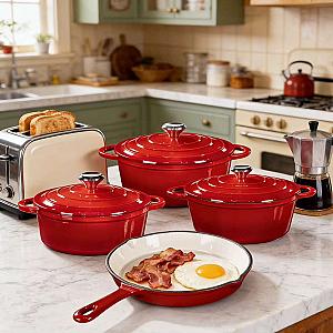 4/7 Set Cast Iron (colors; null)