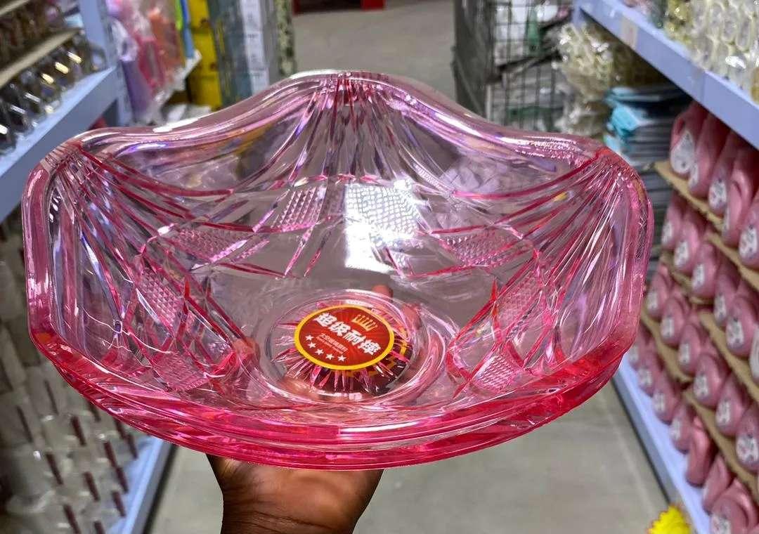Pink plate