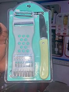 2 in 1 peeler and knife