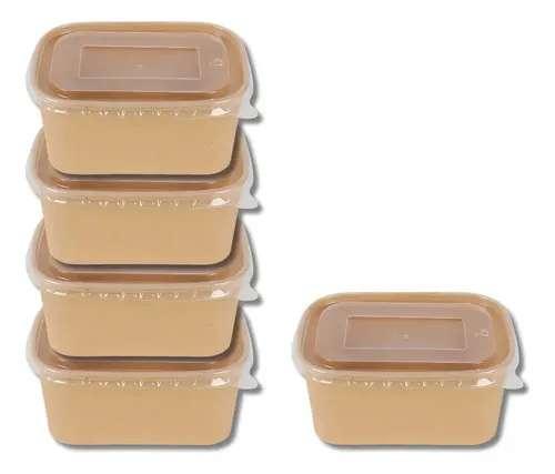 Kraft bowl 1300ml square(25pieces a pack)