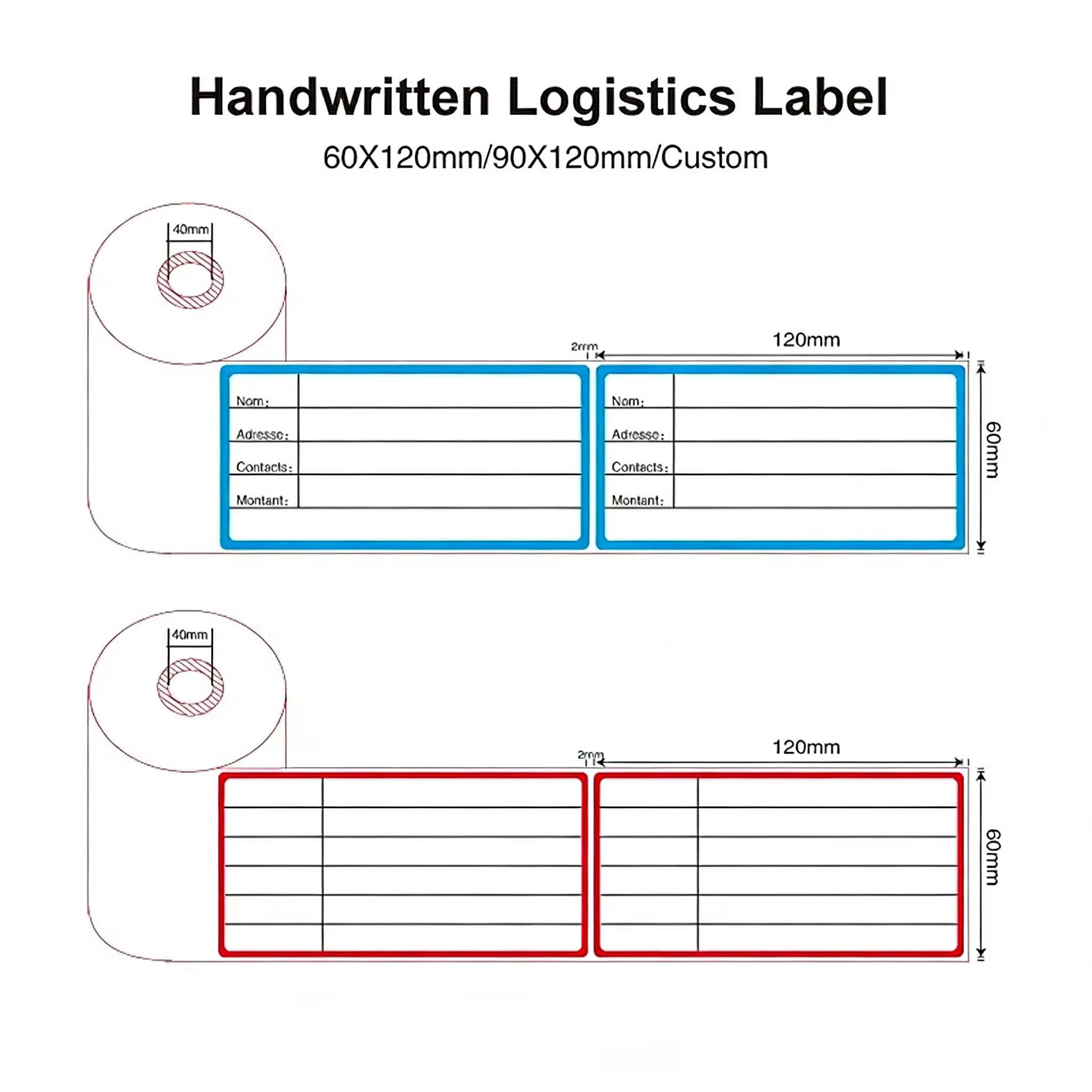Delivery sticker