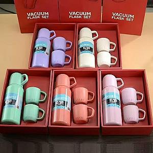 Double cover 3 set flask